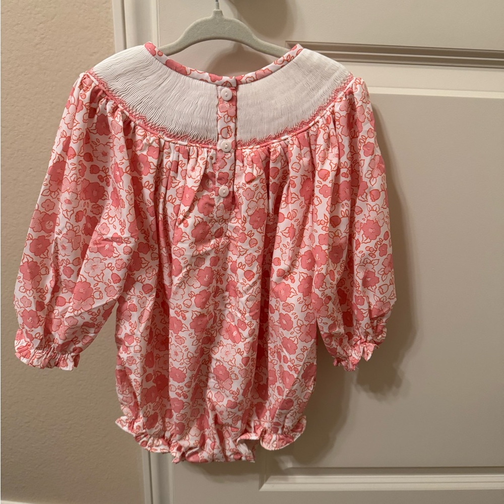 Poppy Kids smock onesie. Valentines - Picture 2 of 3